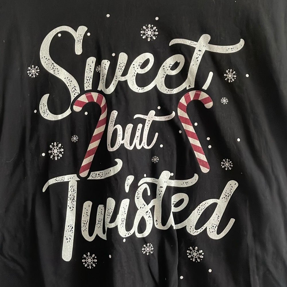 New sweet, but twisted, Christmas shirt